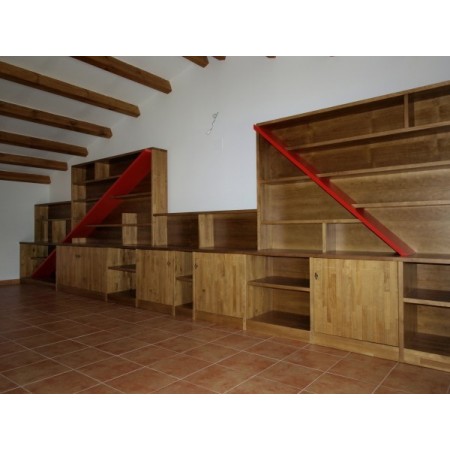 Librería diseño buhardilla