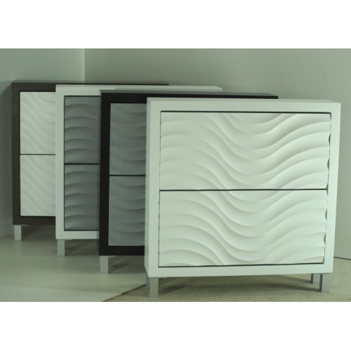 Mueble Zapatero mod. Ondas ,combinaciones de colores.